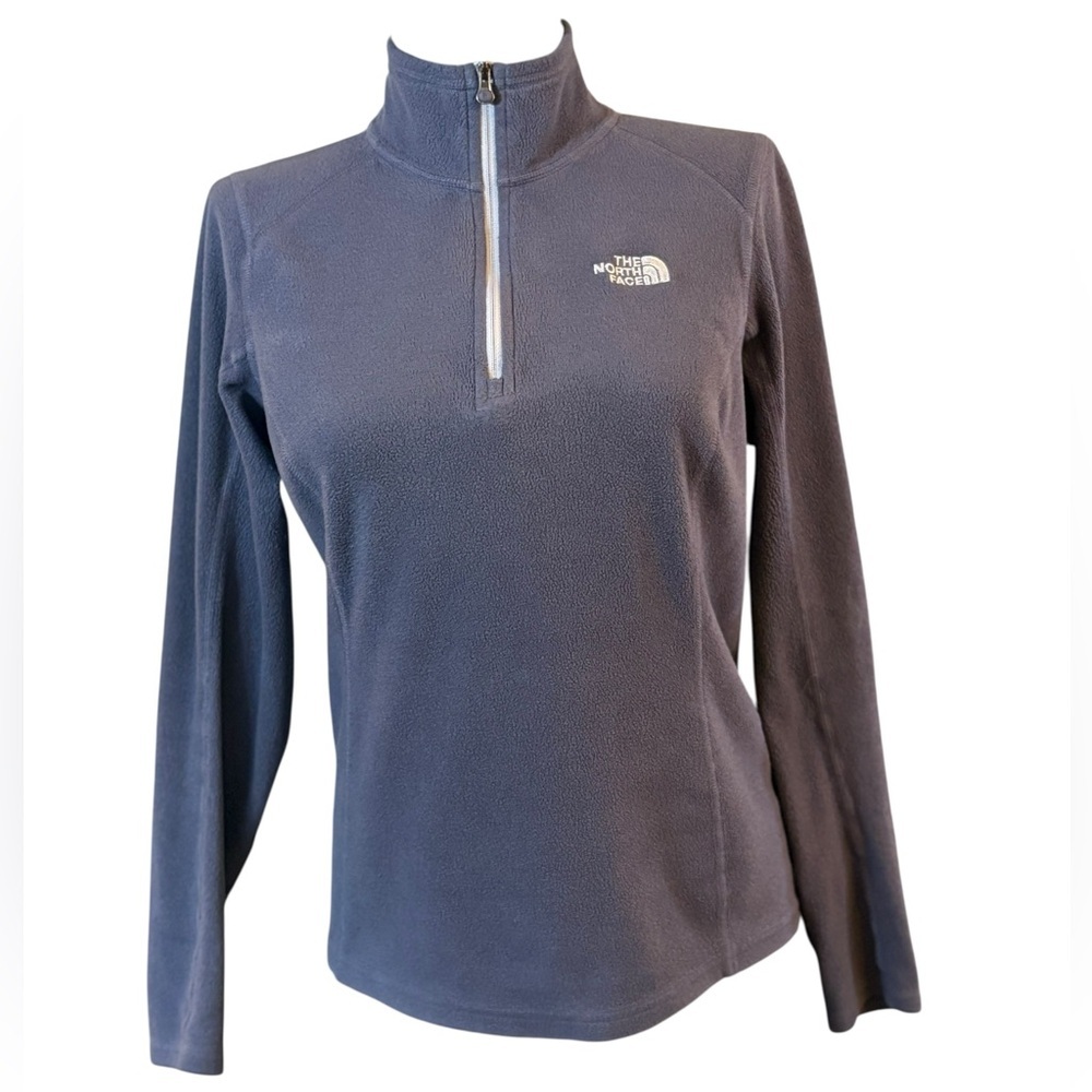 The North Face Navy Blue Half-Zip Fleece - Picture 7 of 8